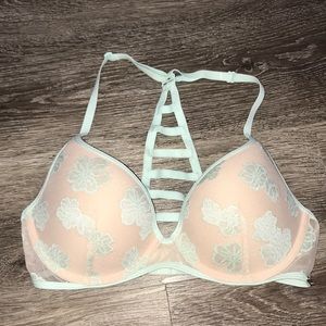PINK by VS Lace Floral Bra